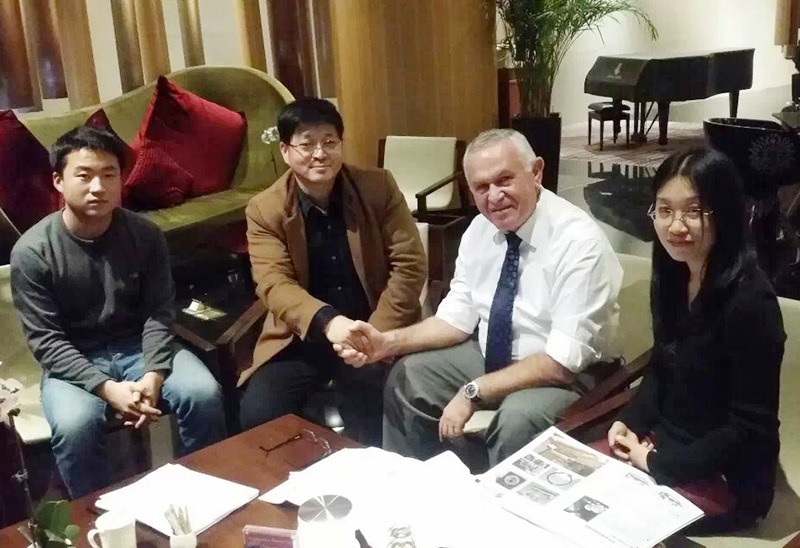 合影